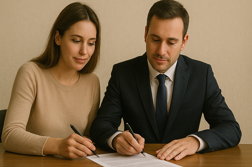 Заключение договора